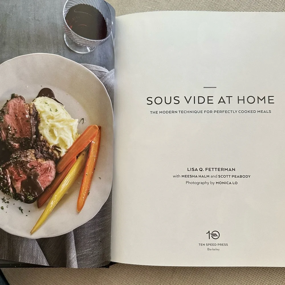 Ten Speed Press sous vide
